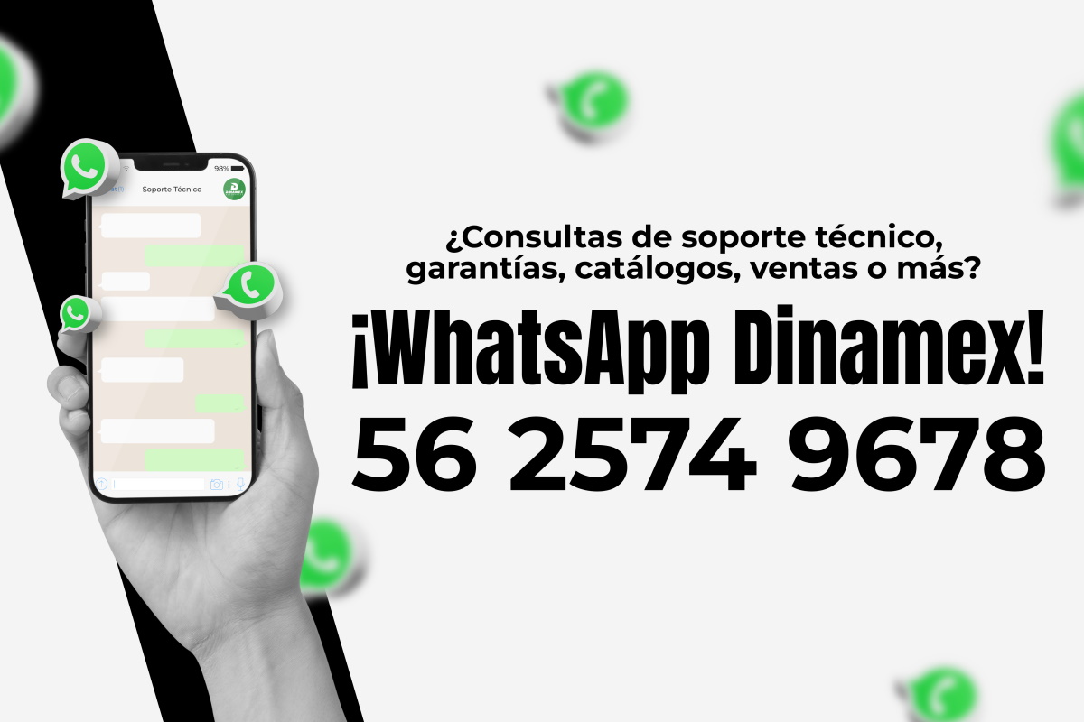 número whatsapp dinamex 56 2574 9678